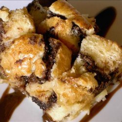 Nutella Bread Pudding recipe