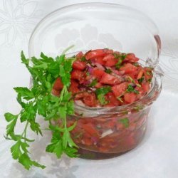 Acili Ezme (Turkish-Style Tomato Dip/Condiment) recipe
