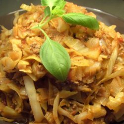 Beef With Cabbage and Tomatoes recipe