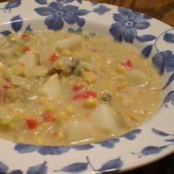 Creamy Clam Corn Chowder recipe