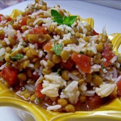 Tomato Lentil Salad recipe