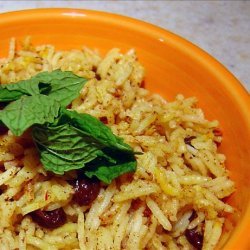 Middle Eastern Raisin Rice recipe