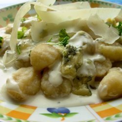 Potato Gnocchi With Gorgonzola recipe