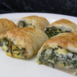 Feta and Spinach Rolls recipe