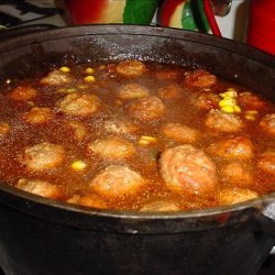 Magic Mexican Meatball Soup recipe