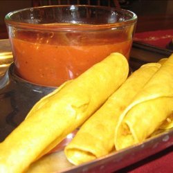 Mexican Taquitos (Flautas) recipe