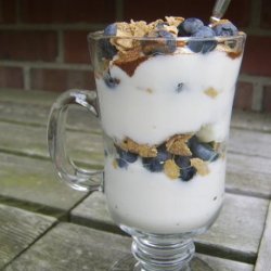 Light and Healthy Blueberry Yogurt Parfait recipe
