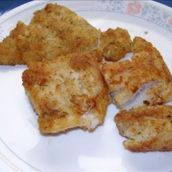 Breaded Garlic and Dill Fish - Low Fat recipe