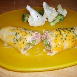 Delice Lorraine (Crepes With Cheese & Ham Filling) recipe
