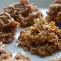 Peanut Butter Cornflake Cookies recipe
