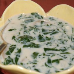 Fresh Spinach Soup recipe