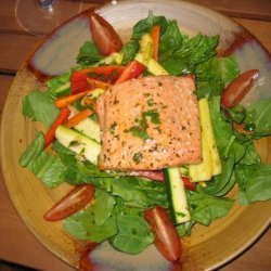 Broiled Salmon Salad recipe