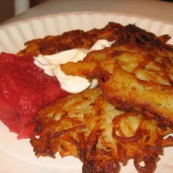 Potato Latkes (Jewish Potato Pancakes) - Gluten-Free recipe