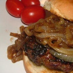 Caramelized Onion Burgers recipe