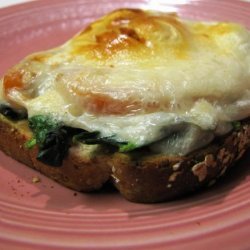 Open-Faced Jarlsberg Sandwiches With Greens recipe