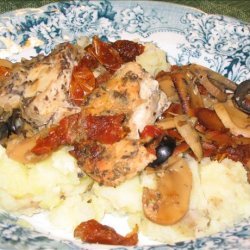 Crock Pot Chicken With Sun-Dried Tomatoes recipe