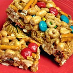 Sweet and Salty Cereal Bars recipe
