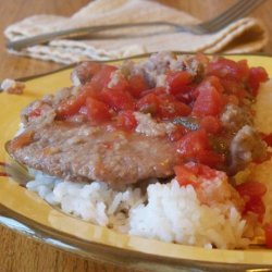 Swiss Steak With a Kick for the Crock Pot recipe