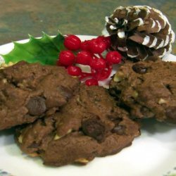 Mocha Walnut Christmas Cookies recipe