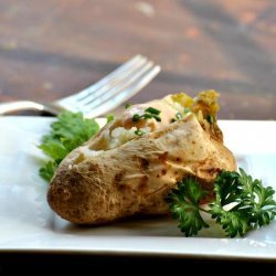 Mediterranean Topped Baked Potatoes recipe