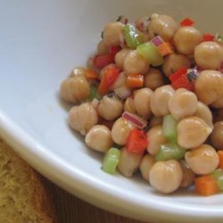 Marinated Chickpea Salad recipe