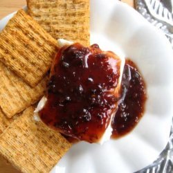 Raspberry Chipotle Cream Cheese Appetizer recipe