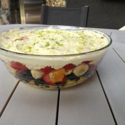 Delicious Layered Fruit Salad recipe