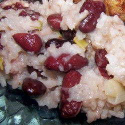 Jamaican Rice With  peas  recipe