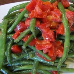 Tangy Green Beans Fit for a Diabetic recipe