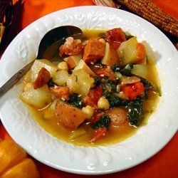 Linguica, Kale, and Potato Soup recipe