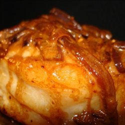 Pork Chops With Goat Cheese and Caramelized Onion recipe