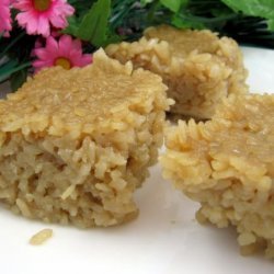 Sweet Rice Squares recipe