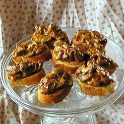 Deviled Mushrooms on Toasted Ciabatta recipe