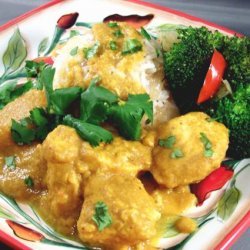 Tikka Chicken With Pumpkin Curry recipe