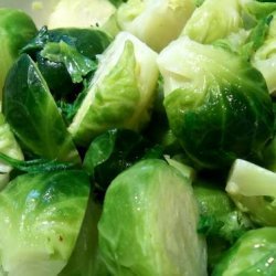 Brussels Sprouts With Walnut Oil recipe