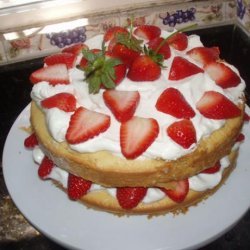Strawberry Country Cake recipe