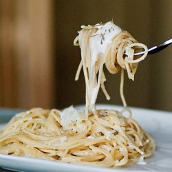 Onion and Yogurt Spaghetti recipe