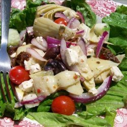 Kittencal's Mediterranean-Style Taverna Chopped Greek Salad recipe