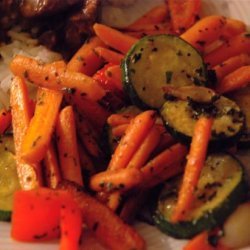 Zucchini and Carrots With Garlic and Herbs recipe
