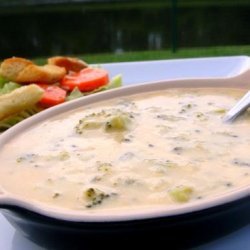 Broccoli & Cheddar Soup recipe