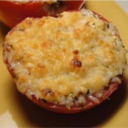 Broiled Tomatoes With Cheese recipe
