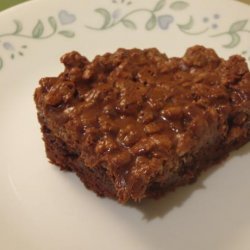 Chocolate Crunch Brownies recipe