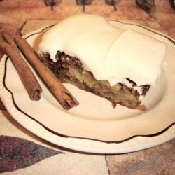 Chunky Apple Cake with Cream Cheese Frosting recipe