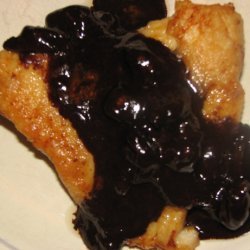 Chicken Breasts With Brandied Cherry-Chocolate Sauce recipe
