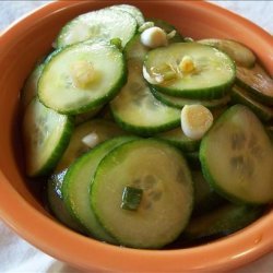 Oriental Marinated Cucumber Salad recipe