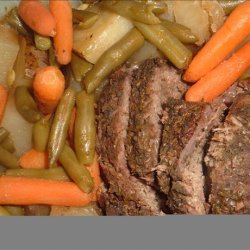 Herb Pot Roast and Vegetables recipe