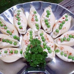 Tuna & Pea Salad in Shells recipe