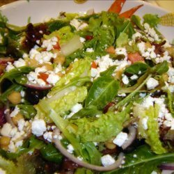 Mediterranean Salad With Feta Cheese recipe