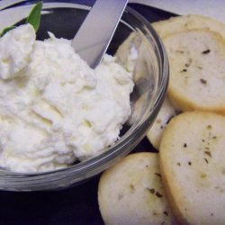 Roasted Garlic and Three Cheese Spread recipe