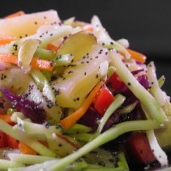 Chicken Salad W/ Pineapple Poppy Seed Vinaigrette recipe